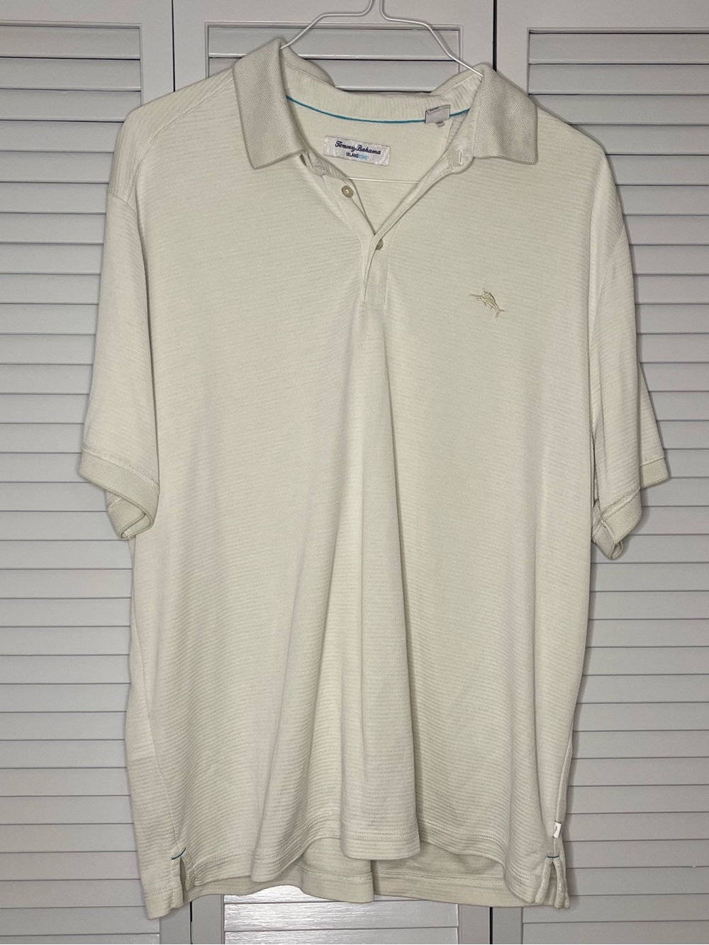 Tommy Bahama Light Cream Polo